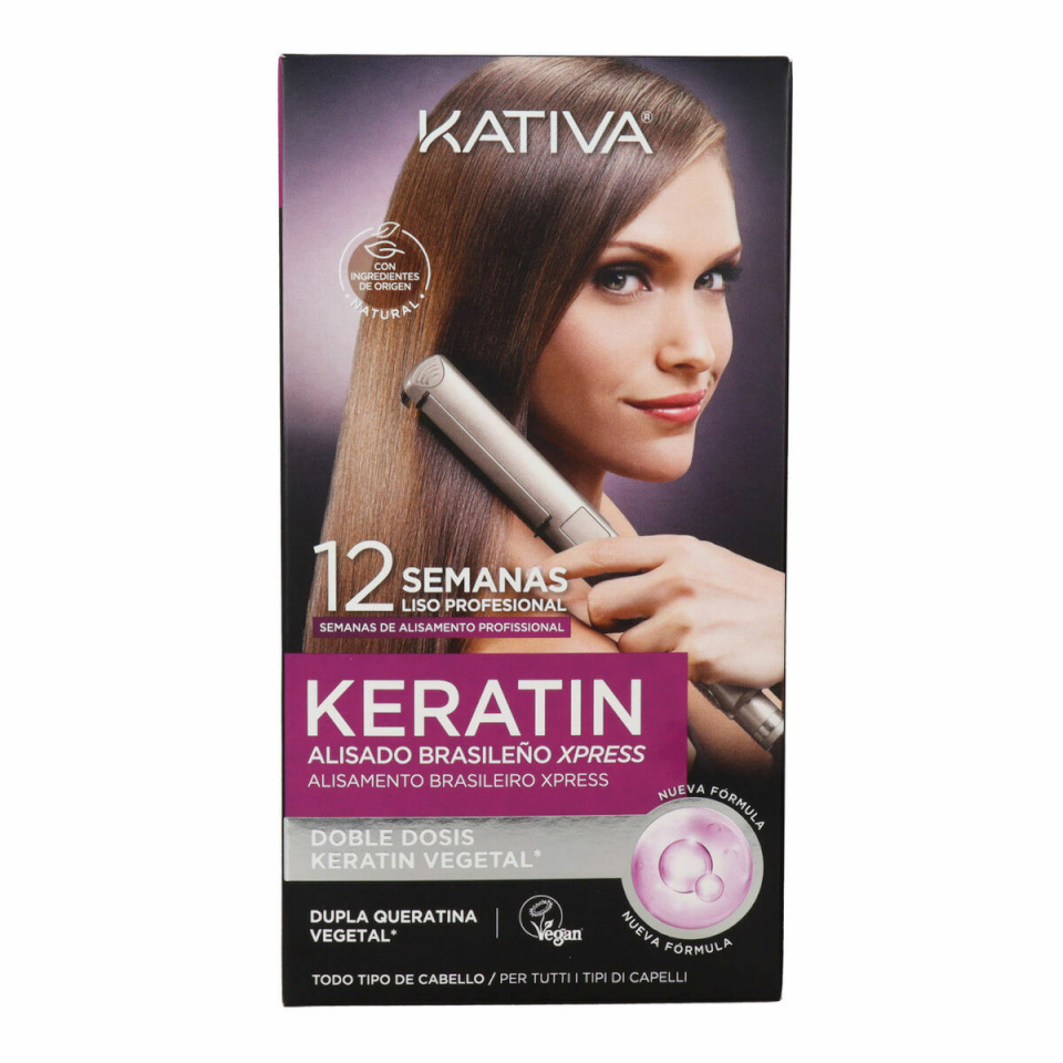 Kativa šampoon KERATIN EXPRESS 3-osaline