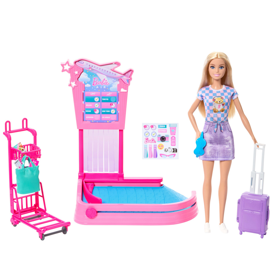 Barbie reisijaam mängukomplekt