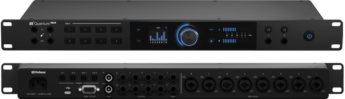 PreSonus Quantum HD 8 helikaart