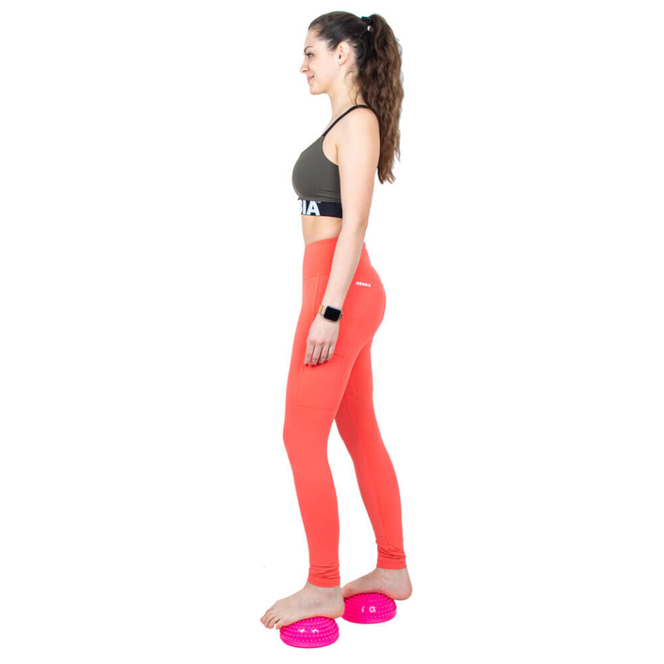 Insportline Tasakaalu- ja jalamassaažipadi Uossia roosa