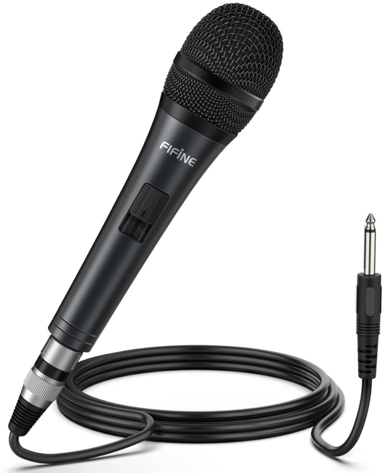 Fifine K6 dynamic vocal microphone (must)