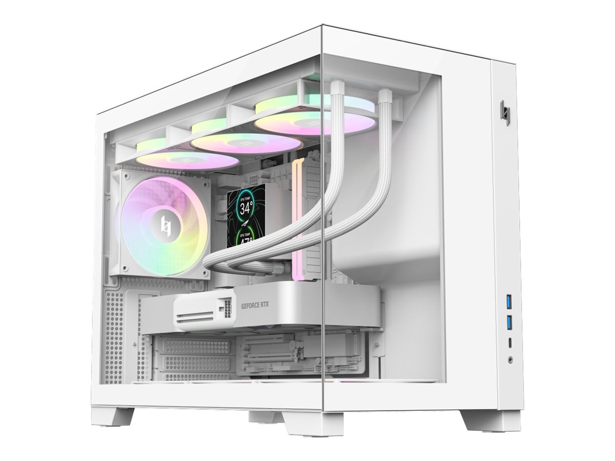 Gamemax korpus Case | NEX C33 WH | MATX/BTF