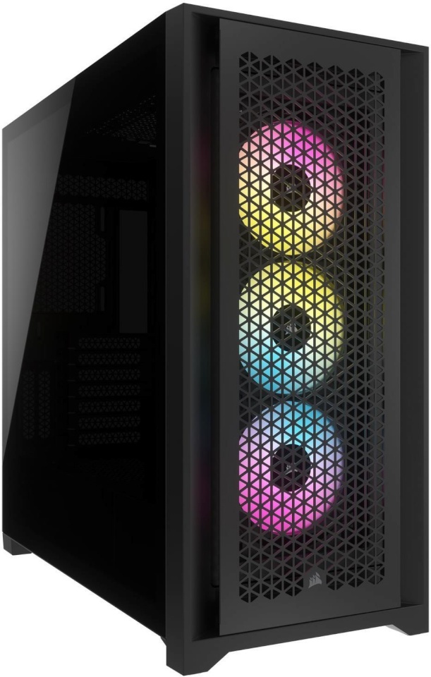 Corsair korpus iCUE 5000D RGB Airflow TG must ATX CC-9011242-WW