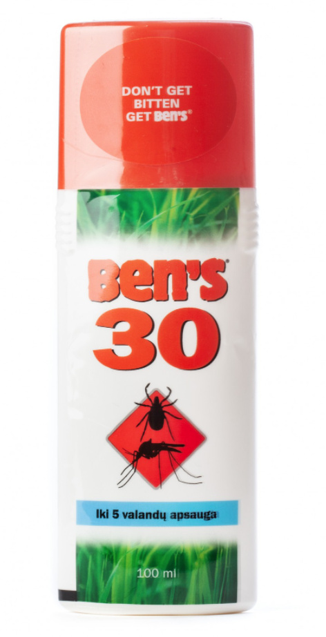 Ben's sääsetõrjevahend 30 100ml