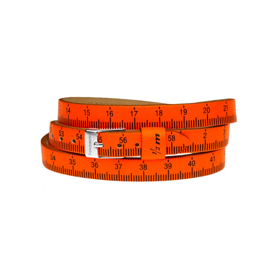 il mezzometro naiste käevõru FLUO-BRACCIALE IN PELLE/LEATHER BRACELET