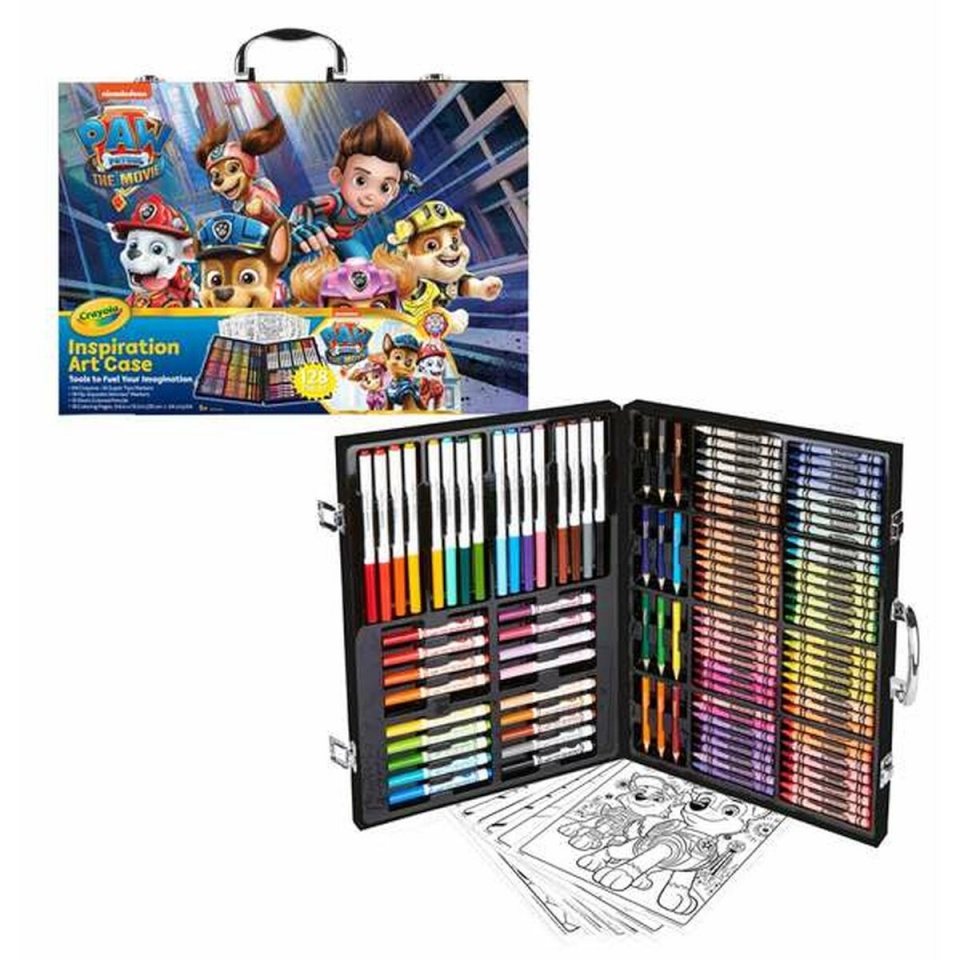 Crayola Joonistuskomplekt Paw Patrol 128 tk
