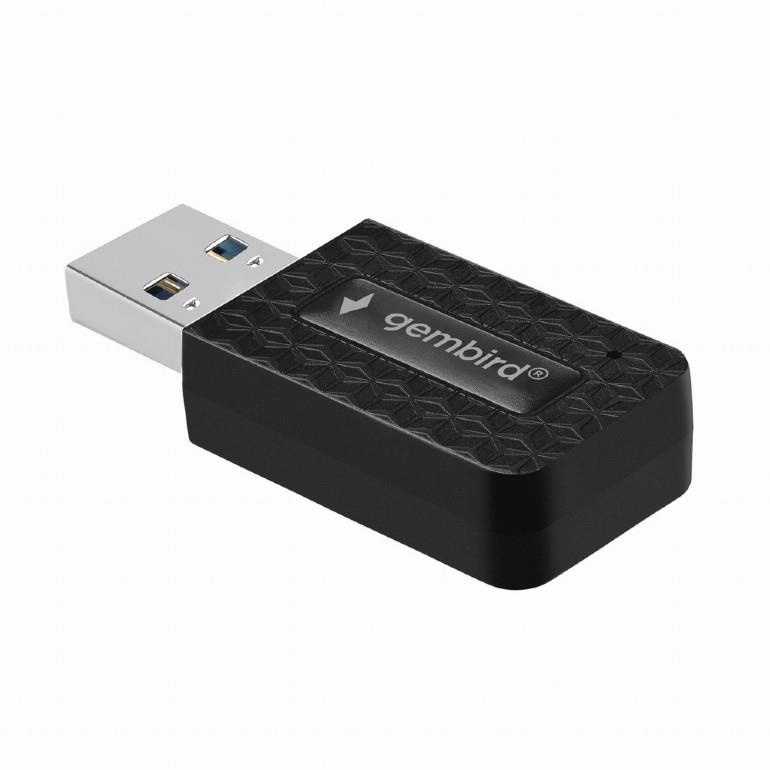 Gembird Wi-Fi adapter Compact dual-band AC1300 USB