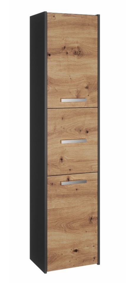 Top E Shop vannitoakapp S43 ANTRACYT/ARTISAN office bookcase