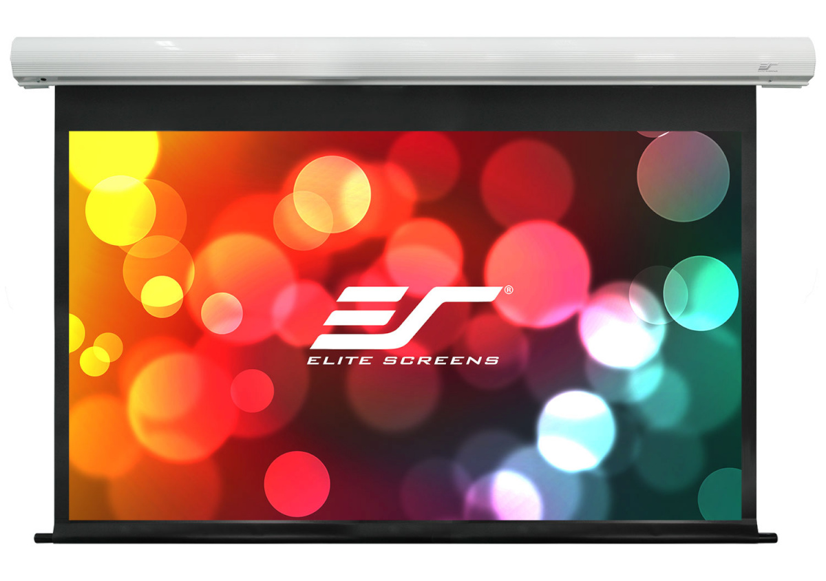 Elite Screens esitlusekraan Saker Electric Projector Screen Premium SK135NXW-E6 135" 16:10 (Viewable Width 291cm), valge