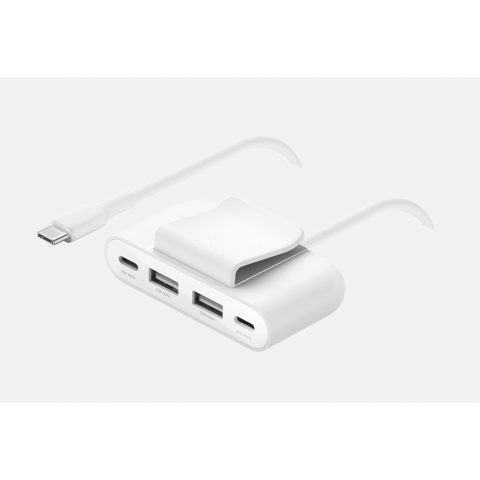 Belkin 4-Port-USB Splitter 2mCab 2xUSB-C/2xUSB-A w BUZ001bt2MWHB7