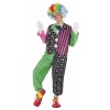 Maskeraadi kostüüm täiskasvanutele Triibud Kloun M/L