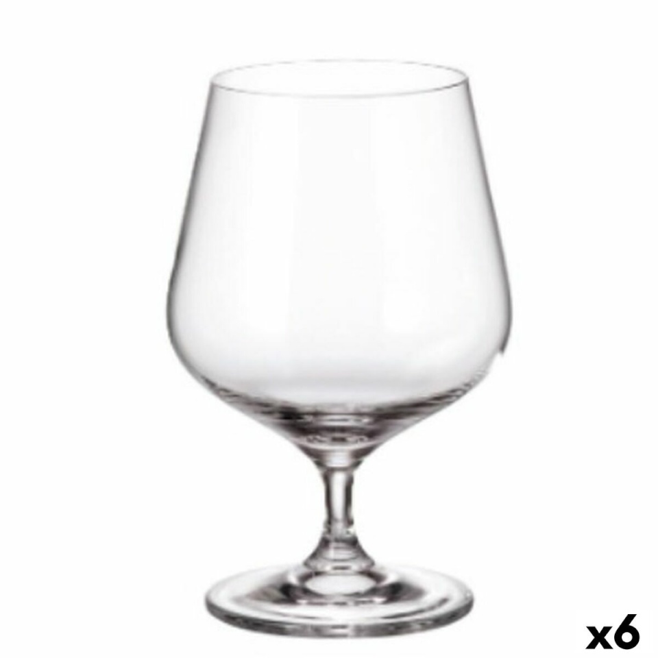 Bohemia Crystal klaaside komplekt Sira Konjak 590ml 6tk 4tk