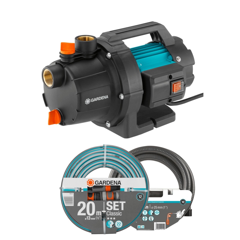 Gardena aiapump 3000/4 BASIC Set Garden Pump, must
