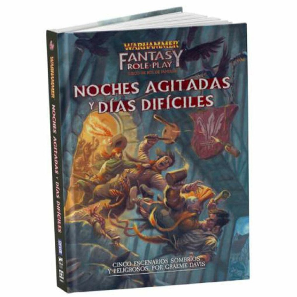 BGB Office Raamat WARHAMMER ROL : NOCHES AGITADAS Y DIAS DIFICILES