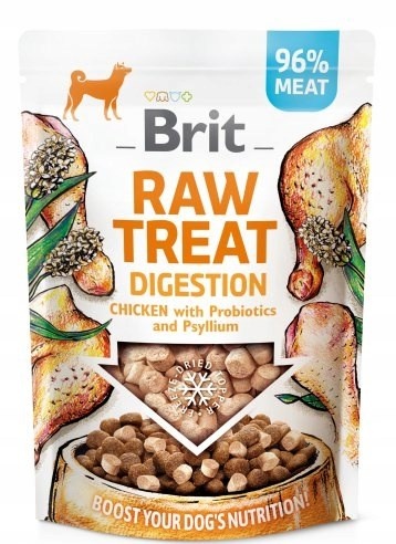 Brit maius koerale Raw Treat Digestion Chicken, 40g
