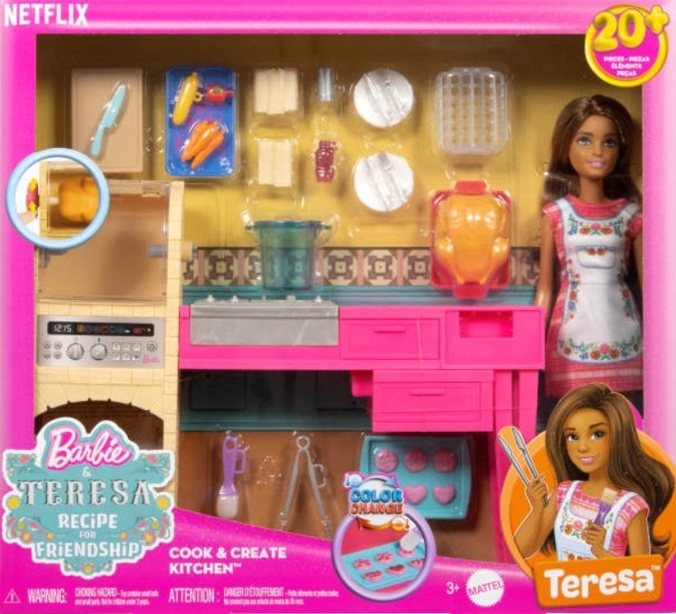 Mattel mängunukk Set Barbie Kuchnia Teresy Przepis na przyjaźń