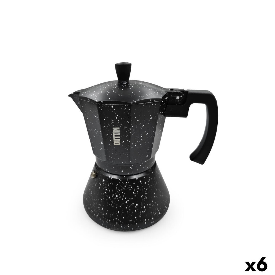 Quttin Itaalia Kohvikann Alumiinium 0,45 L (6 Ühikut)