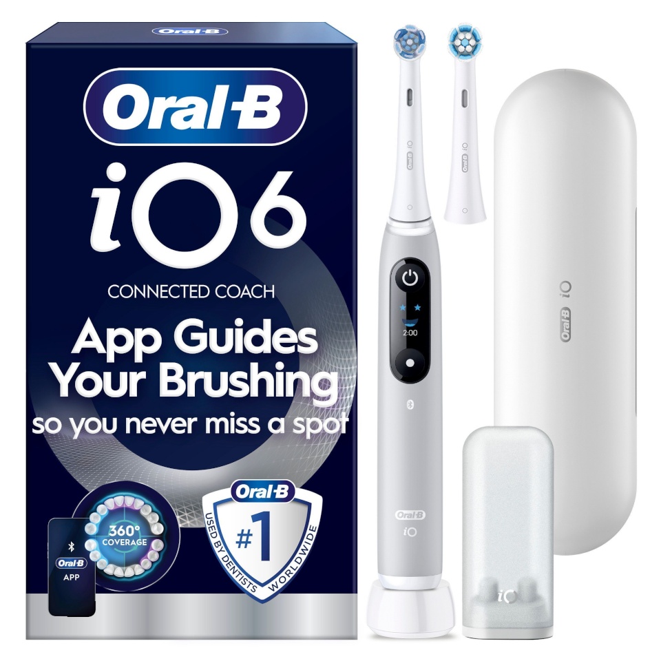 Braun elektriline hambahari Oral-B iO6, hall + reisikott