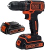 BLACK & DECKER akutrell must & DECKER Cordless Drill | BDCDC18B-QW | 18 V | 2x 1.5 Ah | Li-Ion