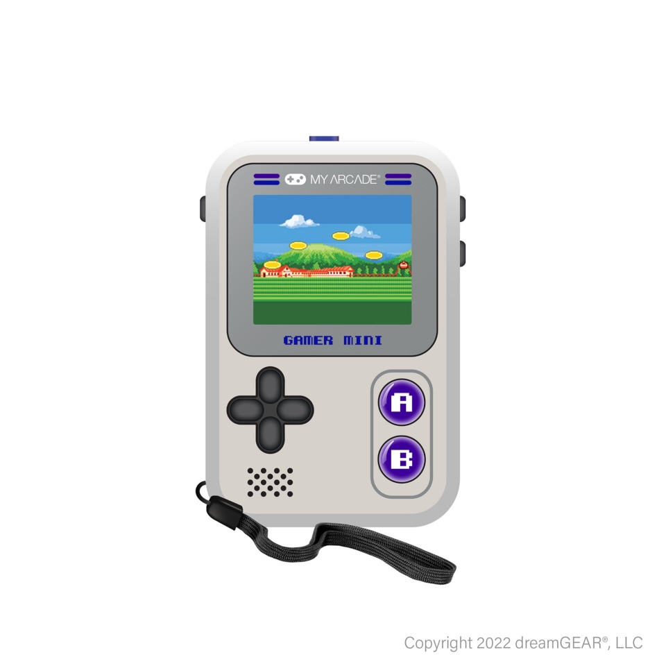 dreamGEAR mängukonsool My Arcade Gamer Mini Classic Gray & lilla