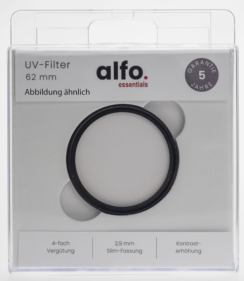 Alfo filter 46 mm MC UV klaasfilter
