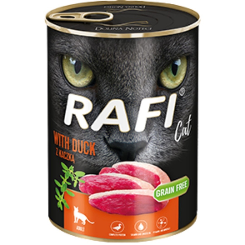 Dolina Noteci kassitoit Rafi with duck - Wet Cat Food- 400g