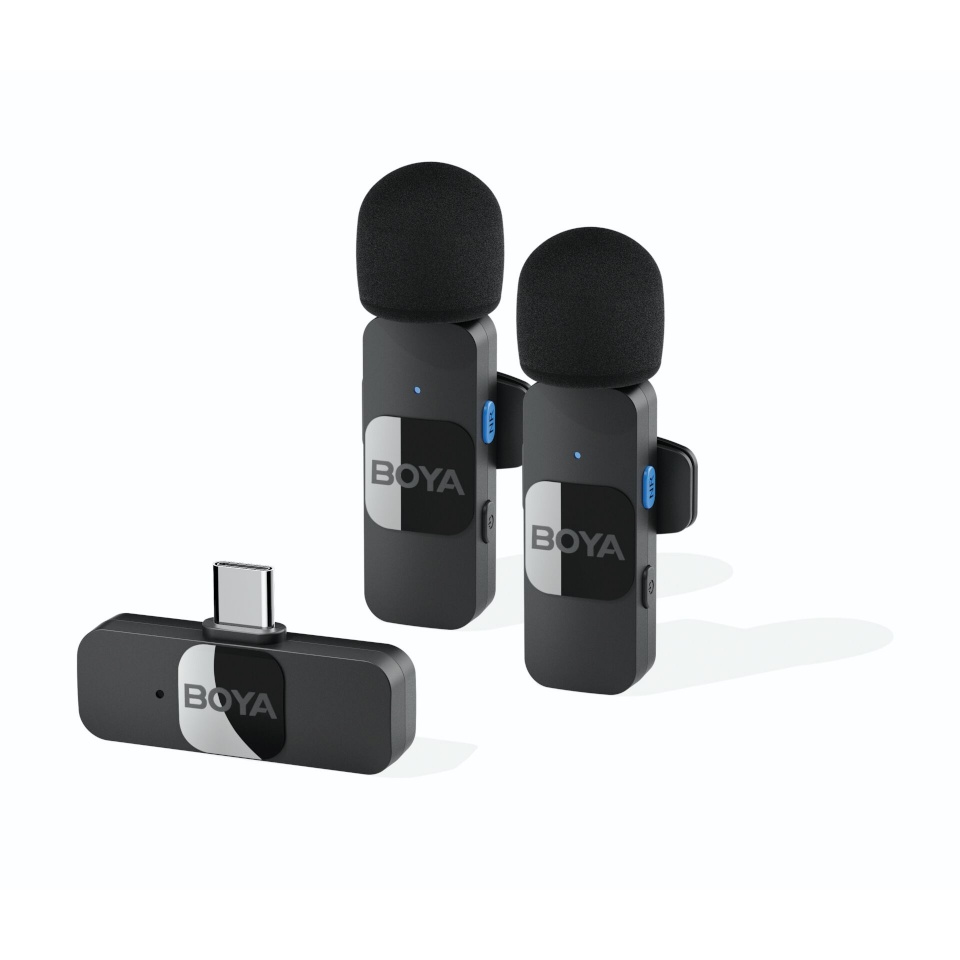 Boya mikrofon BY-V20 V2.0z 2TX + 1RX
