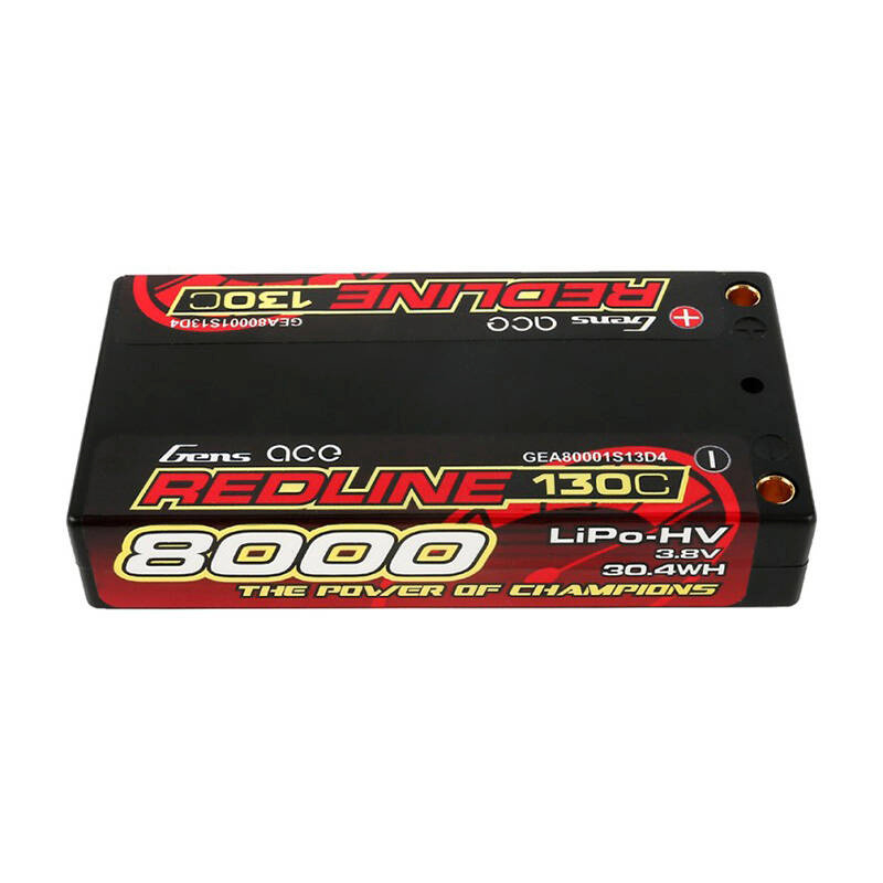 Gens ace aku Lipo 8000mAh 3.8V 1S2P 130C