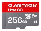 SanDisk mälukaart 256GB Ultra GO UHS-I U1 V10 microSDXC