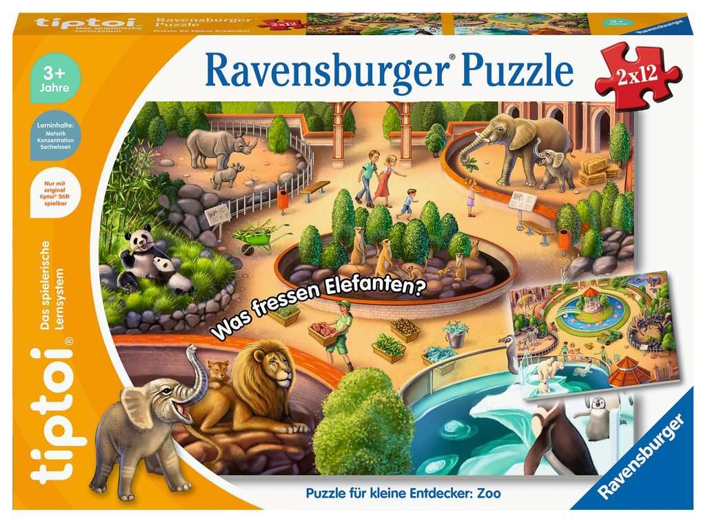 Ravensburger pusle tiptoi Zoo 00138