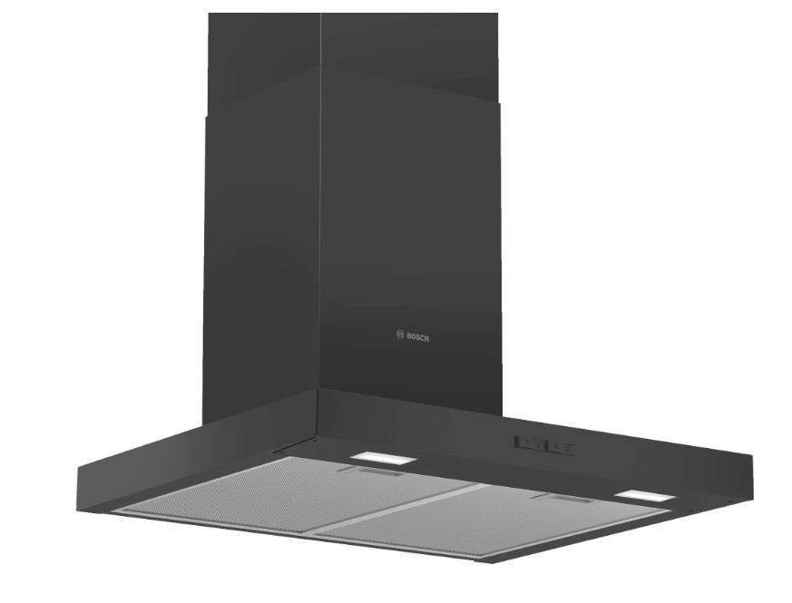 Bosch õhupuhasti DWB66BC60 Series 2 Wall-Mounted Cooker Hood, 60cm, must