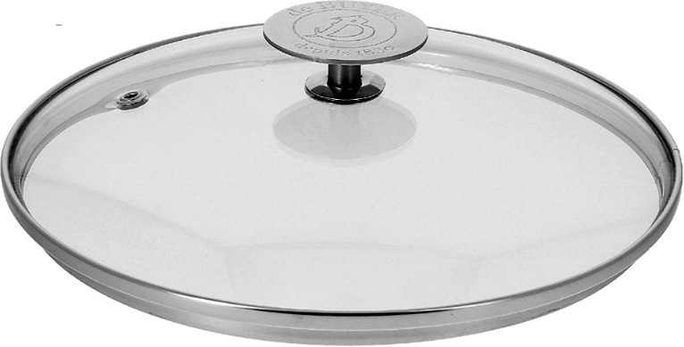 De Buyer pannikaas Milady Glass Lid for Deep Frying Pans and Pots, 32cm