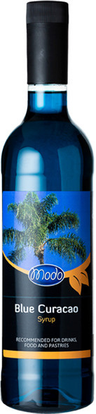 Modo siirup Blue Curacao Flavored Syrup, 75cl