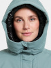 Didriksons parka Leya 4 Long helesinine (Factory Blue) - suurus 40