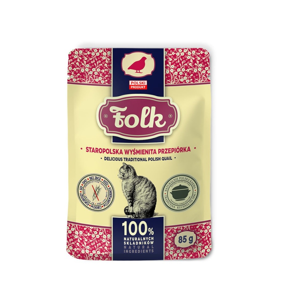 Folk kassitoit Delicious Traditional Polish Quail, 85g