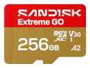 SanDisk mälukaart 256GB Extreme GO UHS-I U3 V30 microSDXC