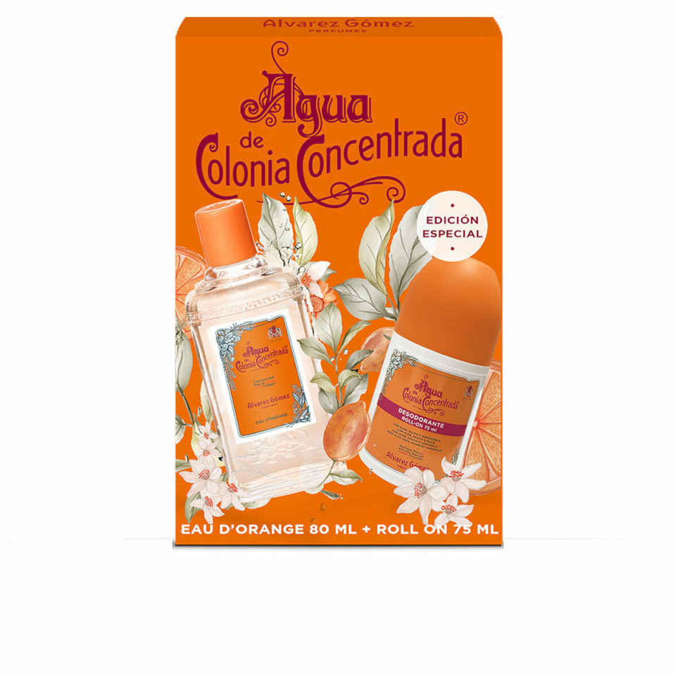 Alvarez Gomez unisex parfüümi komplekt Agua de Colonia Concentrada Eau d'Orange 2-osaline