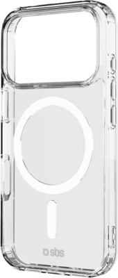 SBS kaitsekest Light Mag Cover iPhone 17 Pro Transparent, läbipaistev