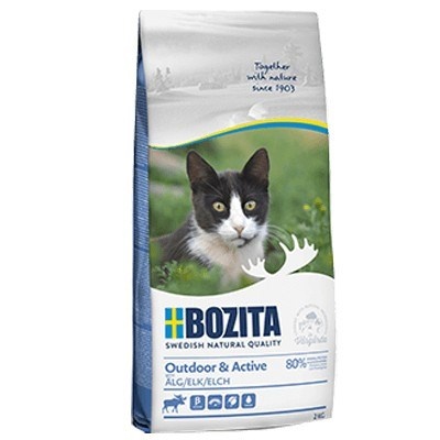 Bozita kassitoit Outdoor & Active Elk, 2kg