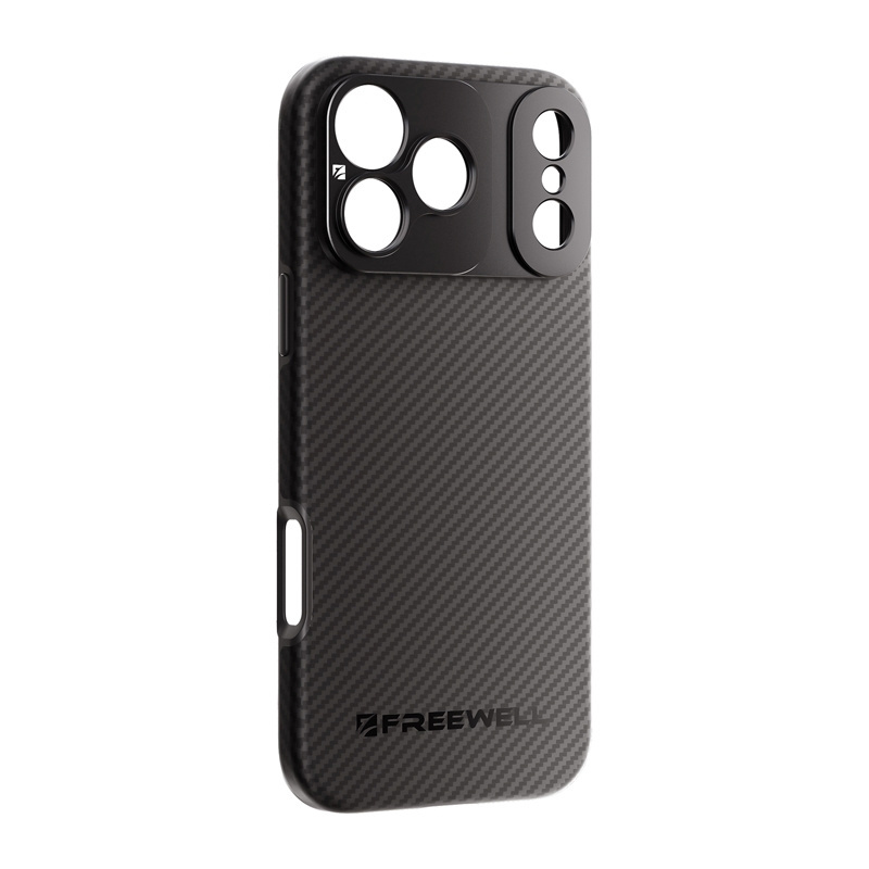 Freewell kaitsekest case for iPhone 17 Pro Max with 17mm mount