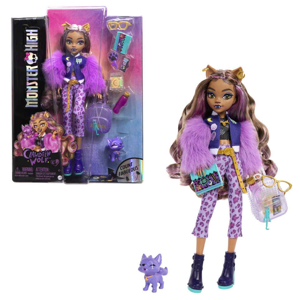 Mattel Monster High Clawdeen Wolf