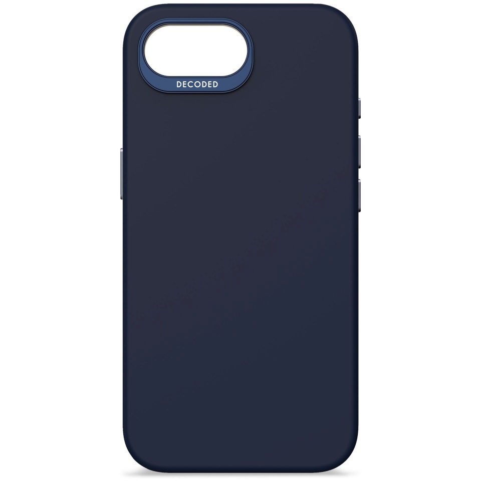 Decoded kaitsekest AntiMicrobial Silicone Backcover iPhone 16e Navy