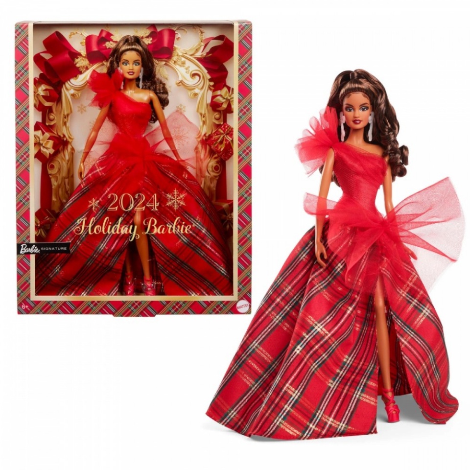 Mattel mängunukk Doll Barbie Holiday Brunette