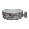 Avenli bassein Garden spa, inflatable pool, NICE 6-person hot tub, 204x70, brick-coloured