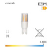 EDM LED pirn E 5,5 W G9 650 Lm Ø 1,8x5,4cm (6400 K)