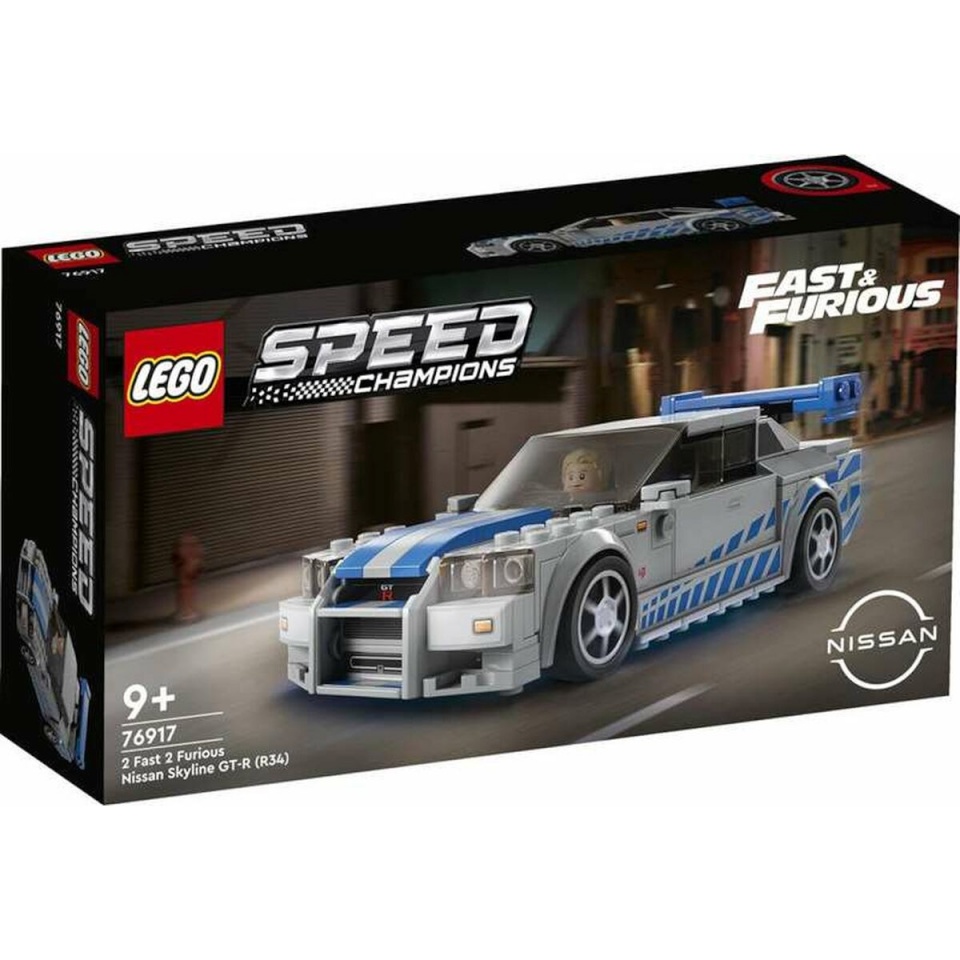 Lego mänguauto Speed Champions Nissan Skyline GT-R Fast 2 Furious 76917