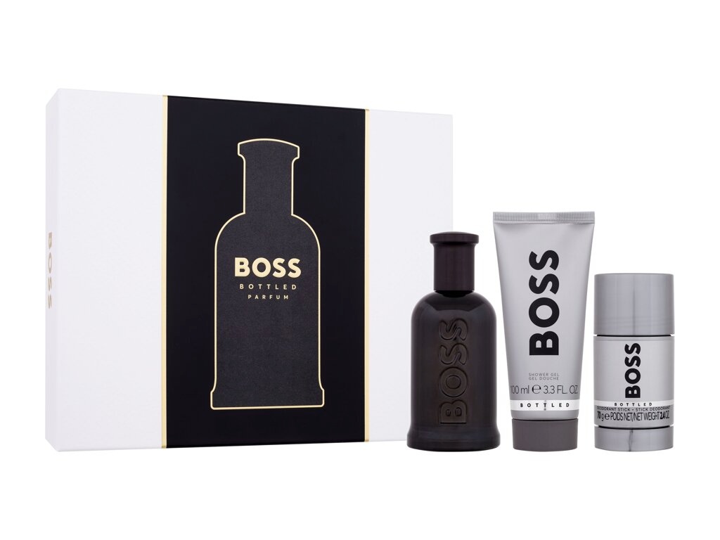 Hugo Boss komplekt Boss Bottled Perfume 100ml + Shower Gel 100ml + Deostick 75ml, meestele