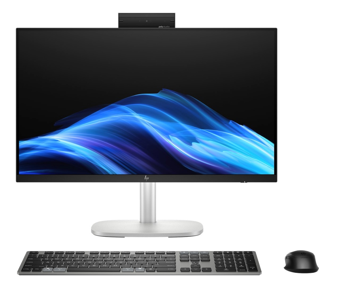 HP lauaarvuti EliteStudio 8 G1i AI PC Intel Core Ultra 7 265 60.5 cm (23.8") 1920 x 1080 px All-in-One PC 16 GB DDR5-SDRAM 512 GB SSD Windows 11 Pro Wi-Fi 7 (802.11be) hõbedane