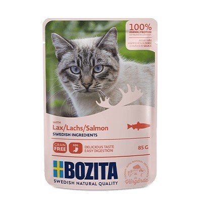Bozita kassitoit Pouch HiS Salmon 85g