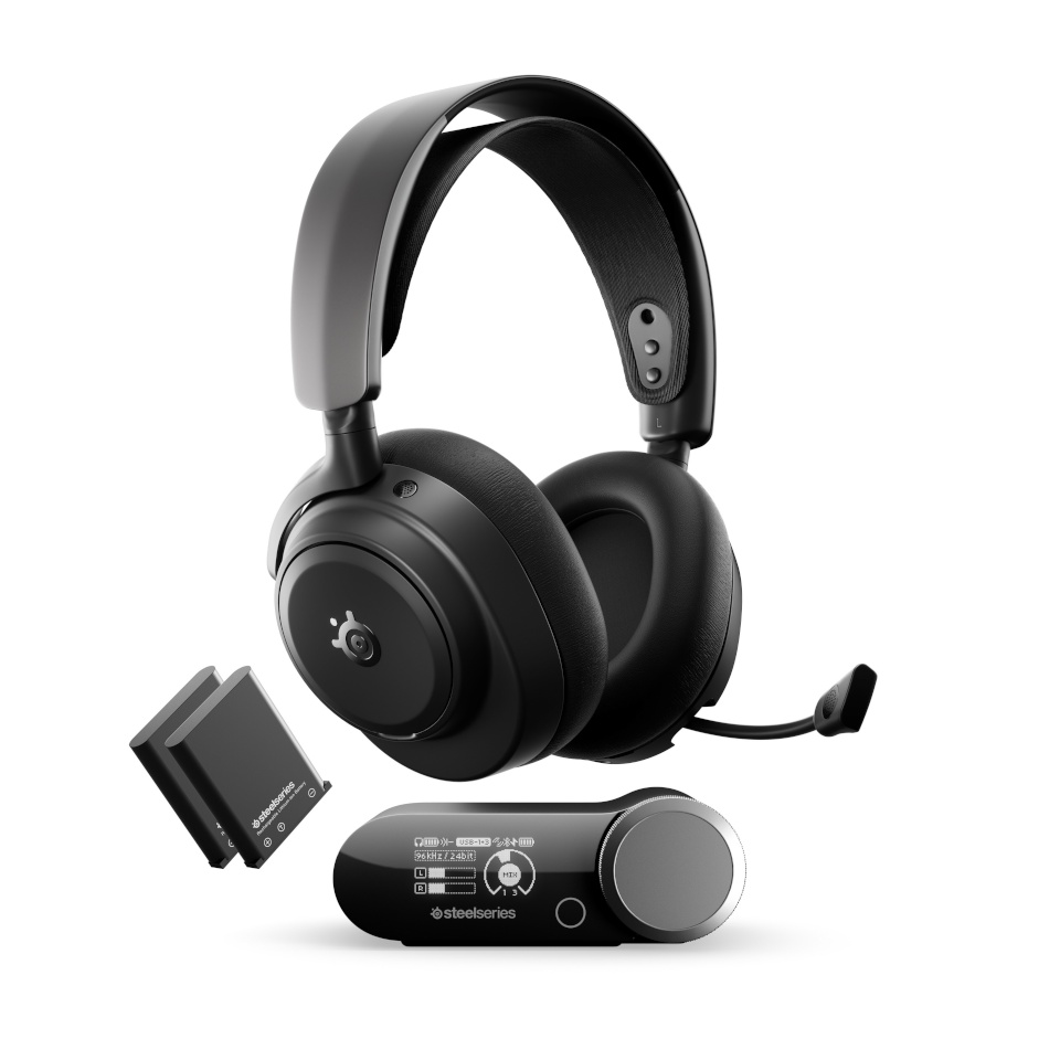 Steelseries kõrvaklapid Arctis Nova Pro Omni, must